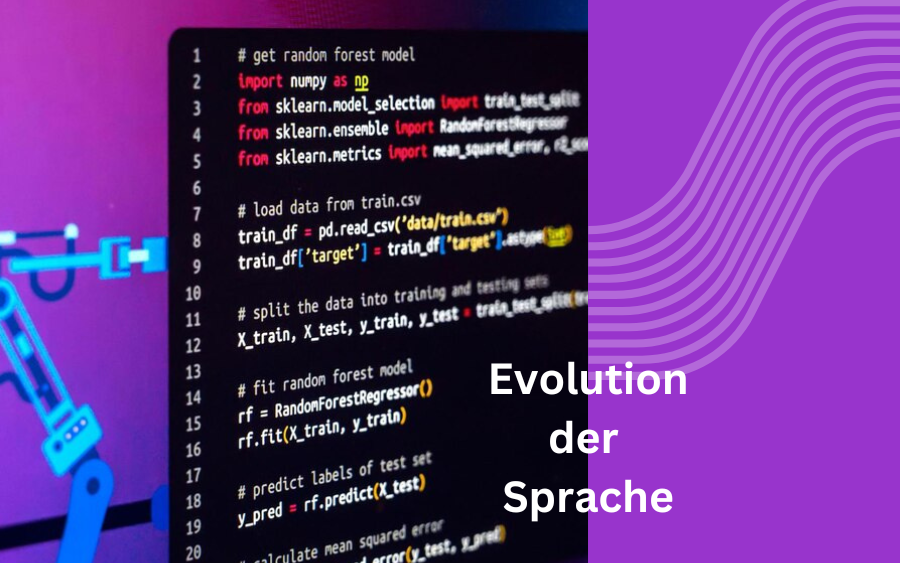 Evolution der Sprache