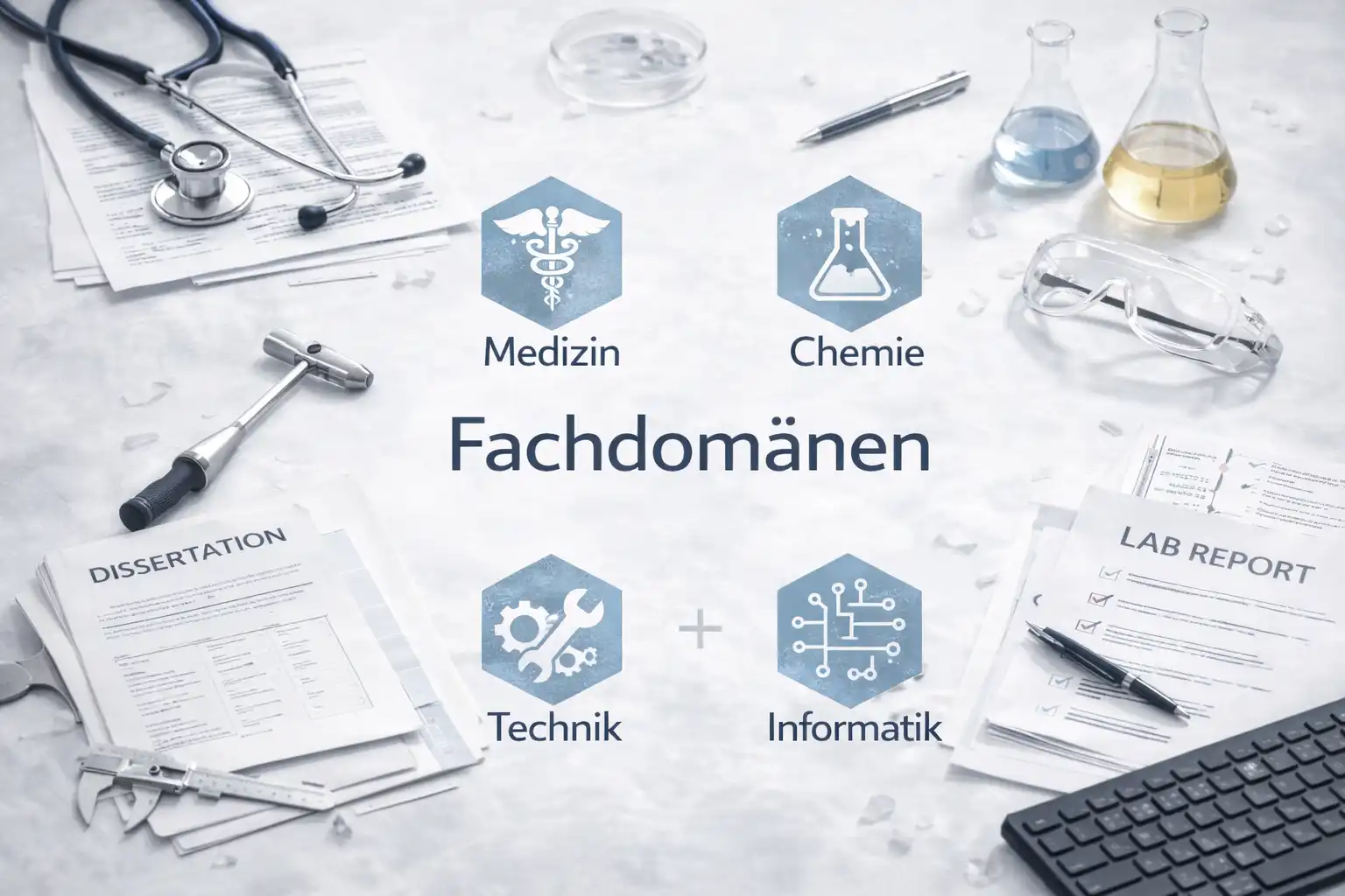 Fachdomänen wissenschaftliche Übersetzung