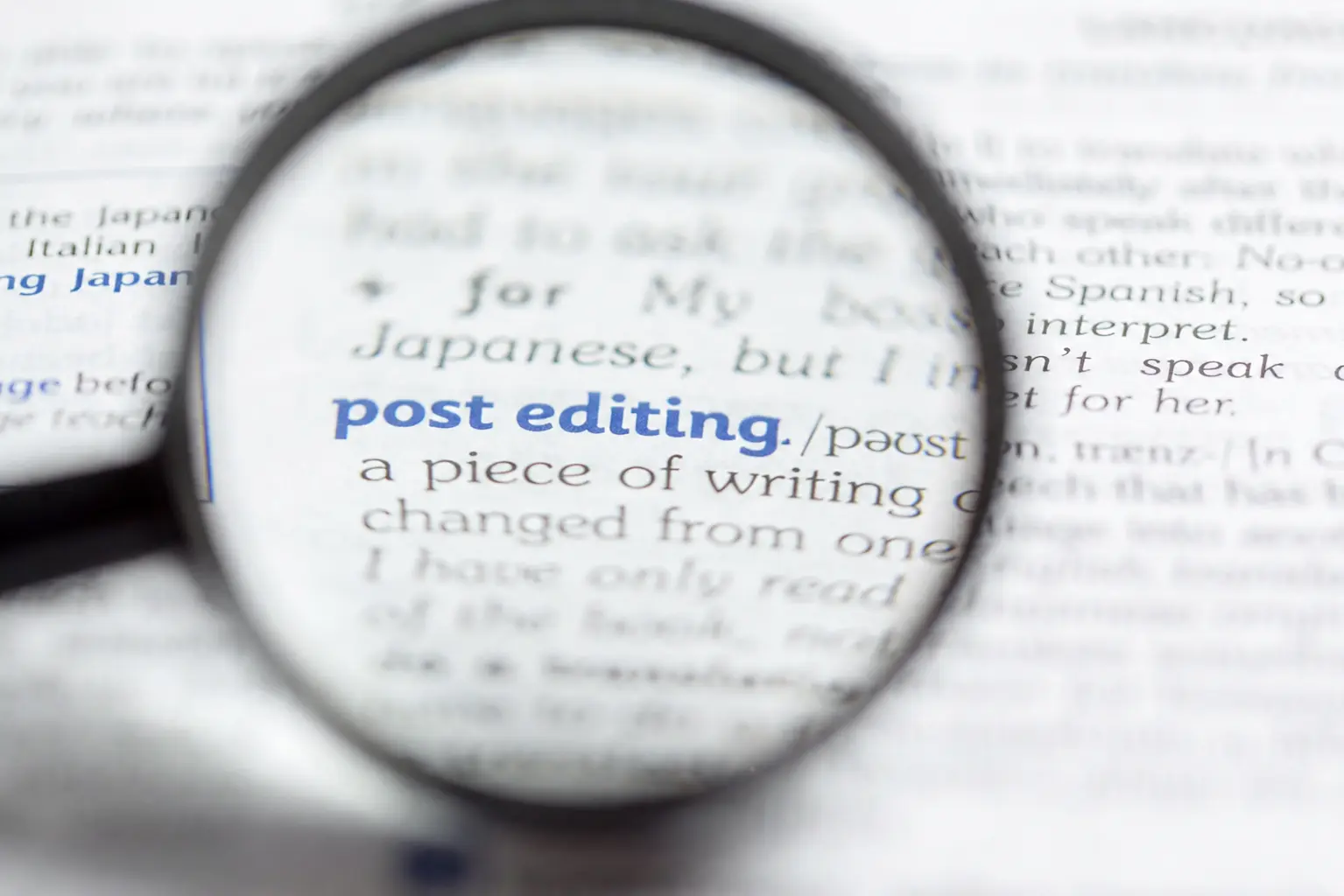 Post-Editing von KI-Übersetzungen und MTPE bei eLengua