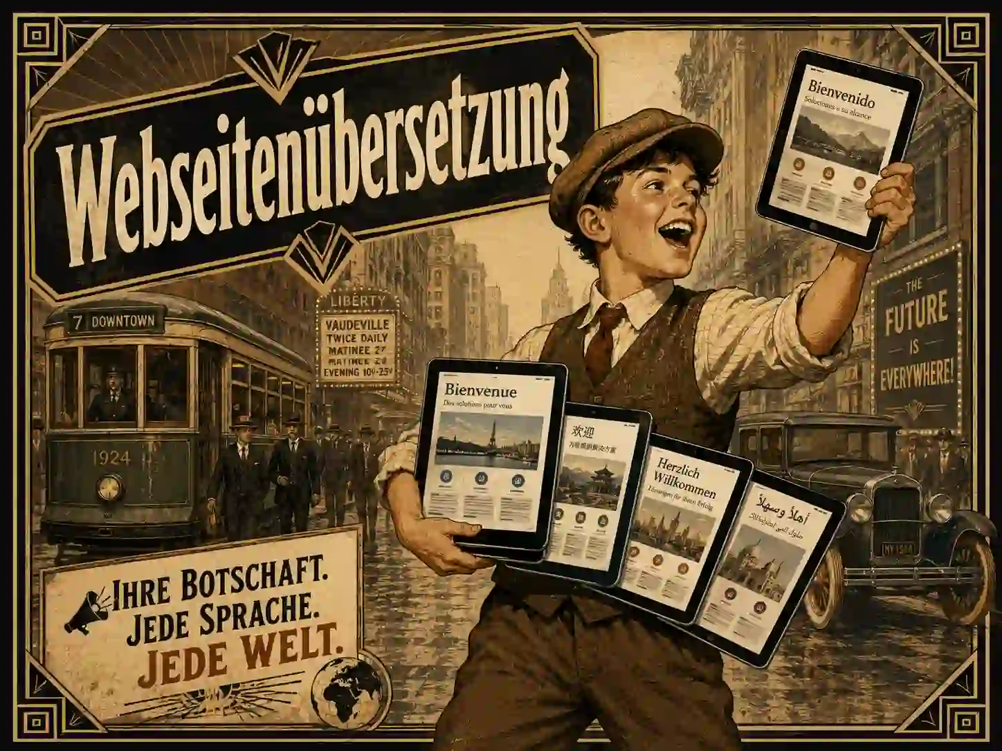 Website übersetzen lassen mit professioneller Lokalisierung und SEO