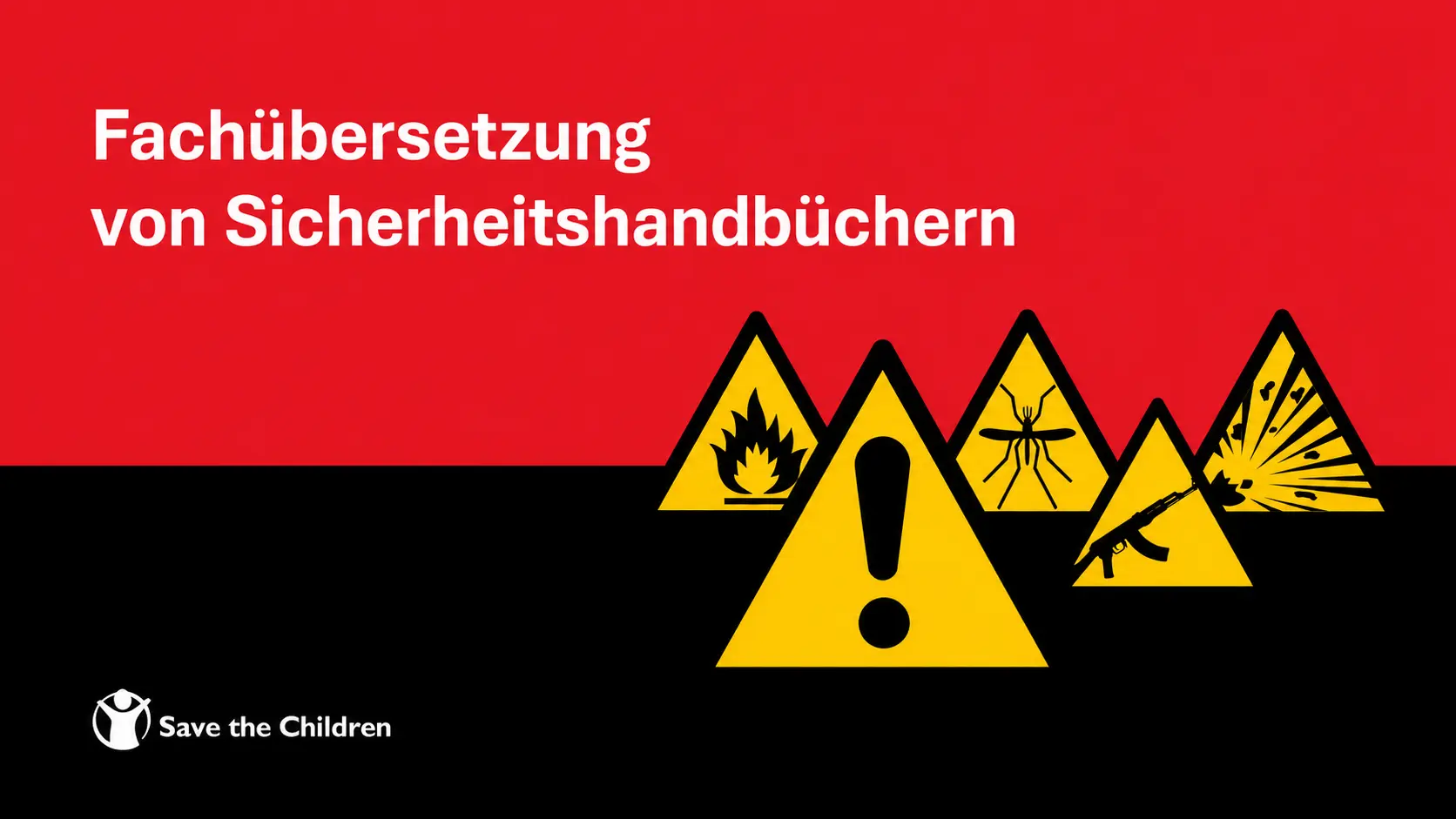Fachübersetzung von Sicherheitshandbüchern und technischen Warnhinweisen